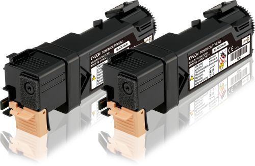 Epson AcuLaser C2900 Toner Preto Doble Pack , Epson , EPSC13S050631 , 8715946484716